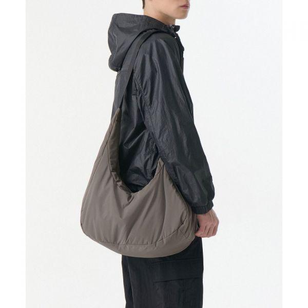 MUSINSA STANDARD Soft Shell Hobo Crossbody Bag Taupe