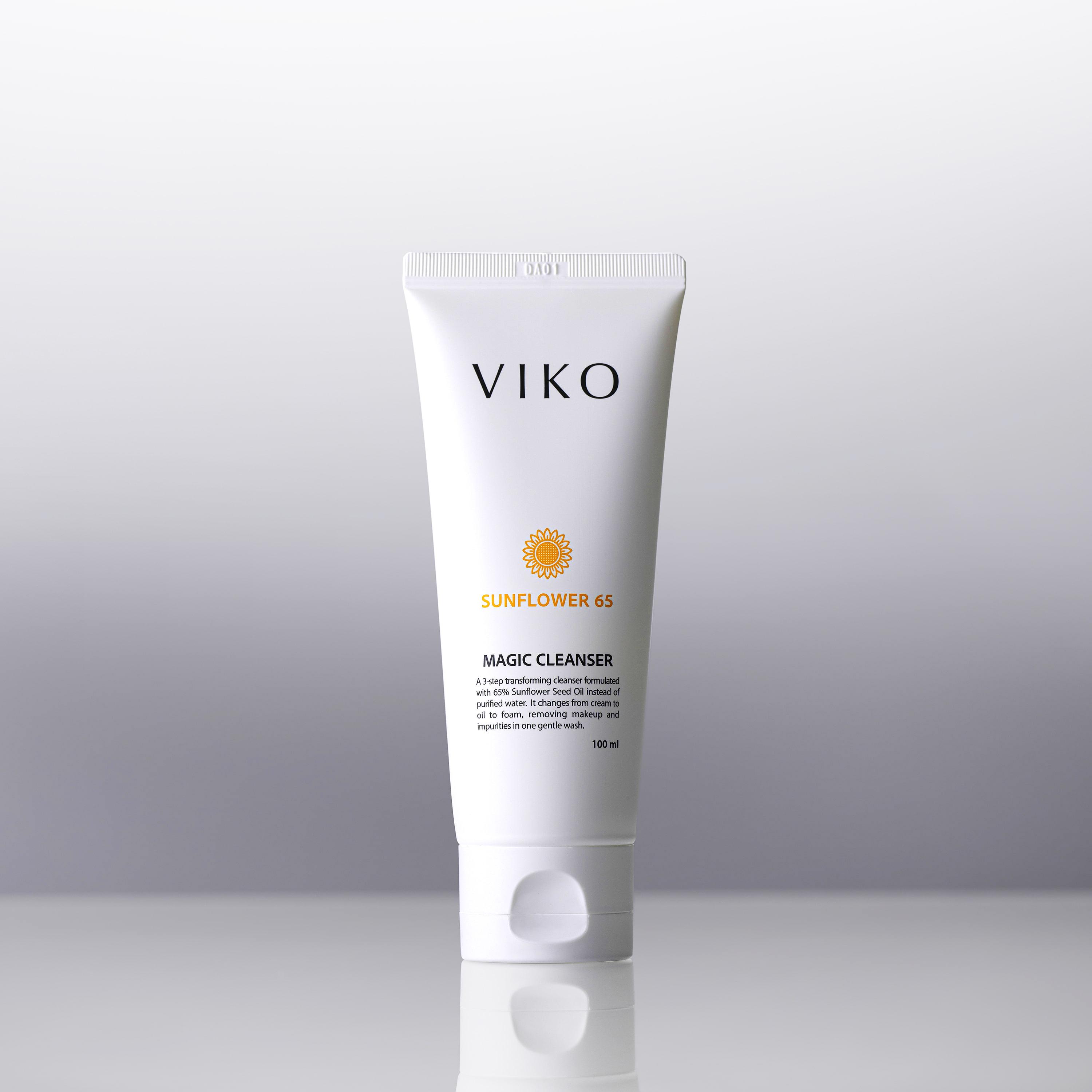 VICO SUNFLOWER65 Foam Cleansing Oil-to-Foam Magic Cleanser Face Wash