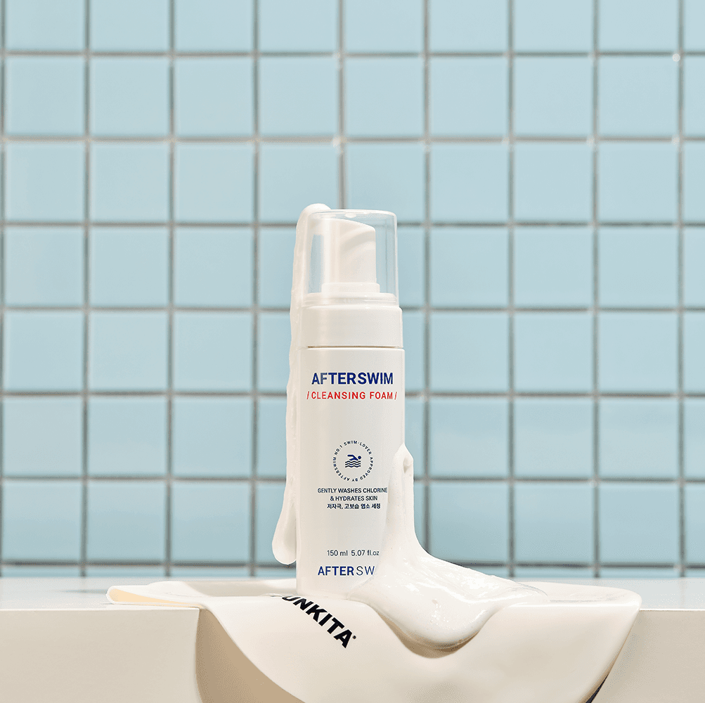 アフタースイム クレンジングフォーム 150ml - プール肌専用