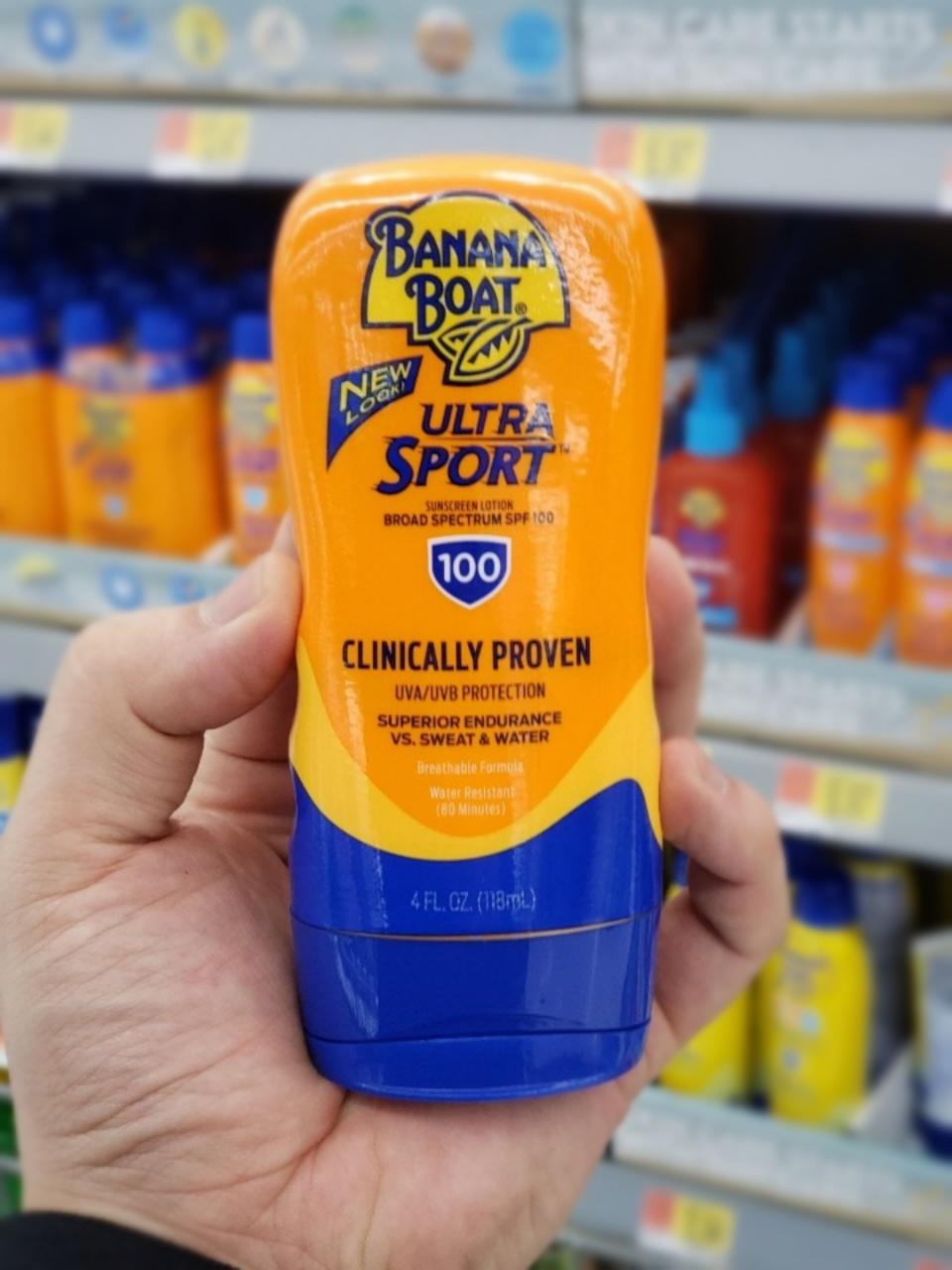 Banana Boat ウルトラ スポーツ サンクリーム SPF100 118ml