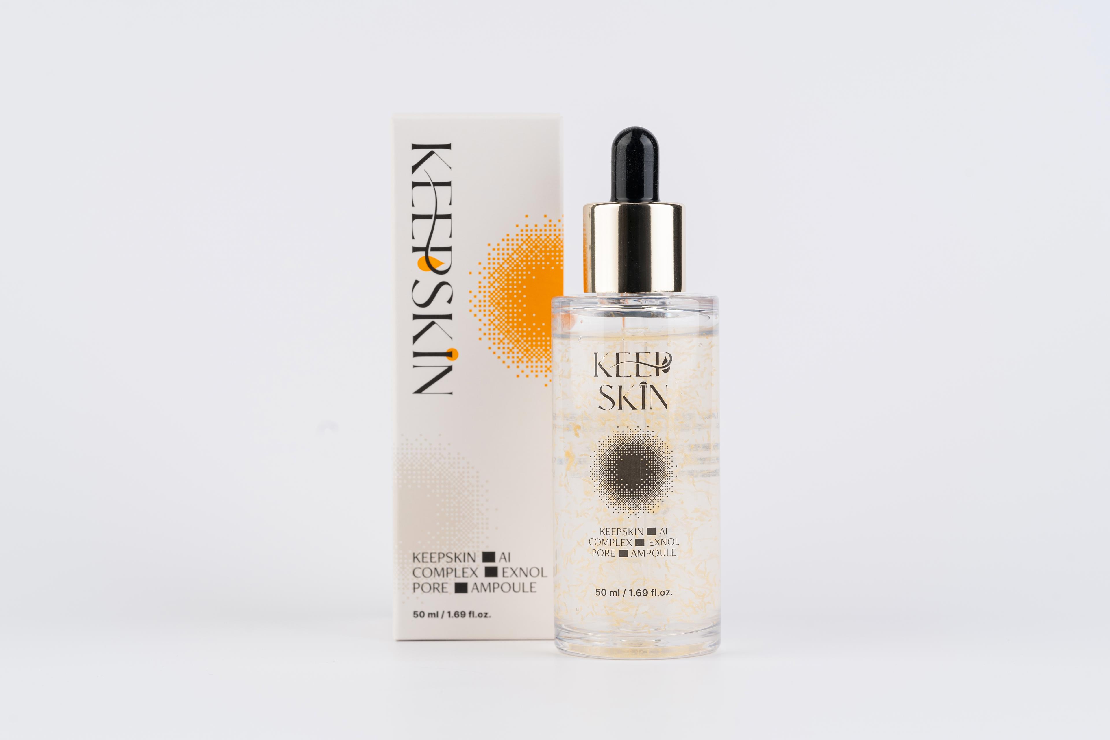 毛穴アンプル トラブルアンプル KEEP SKIN AIスーパーコンピューターコンプレックス EXOSKIN SKIN BOOSTER AMPLE
