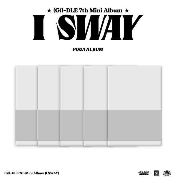 여자아이들(G I-DLE)7th Mini Album - I SWAY(POCA)(5종 중 랜덤발송)