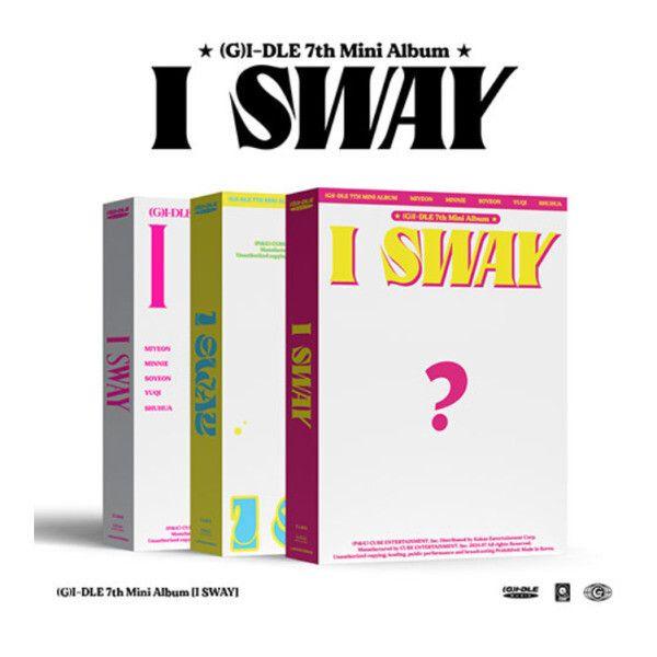 (여자)아이들 (G)I-DLE ミニ7집 I SWAY - 버전 선택 가능・送料無料 (開封済アルバム、フォトカードなし)
