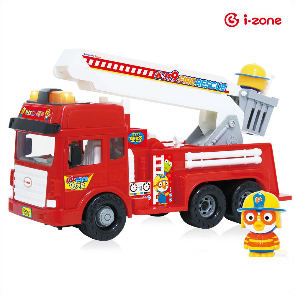 iZon (아이존) ポロロ 119消防車 IZ19 警察 カーキャリア