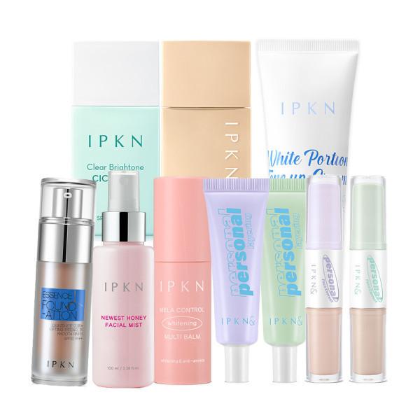 IKPUK IKPUK メイクアップベース トーンアップクリーム、マルチバームスティック、ファンデーション、大容量トナー、スキンケア 最大割引
