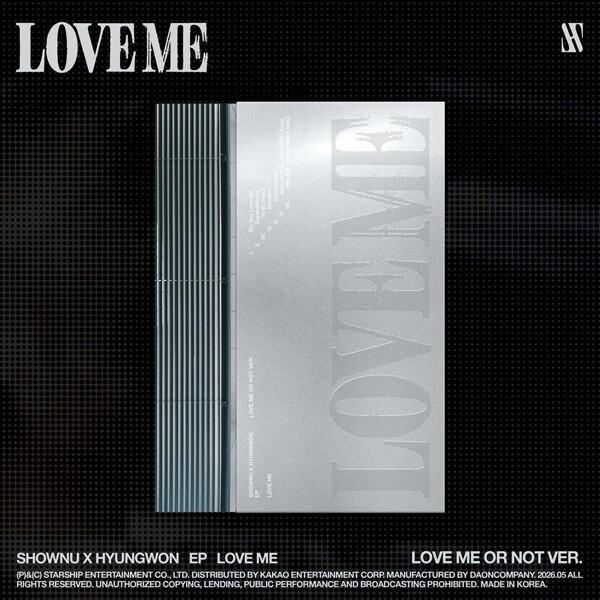 SHOWNU X HYUNGWON (MONSTA X) EP Album 'LOVE ME OR NOT'