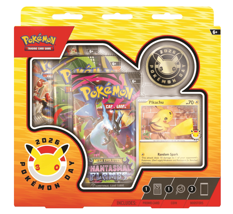 北米版 30周年 ポケモンカード ポケモンデイ ピカチュウ コレクションボックス [当日発送]