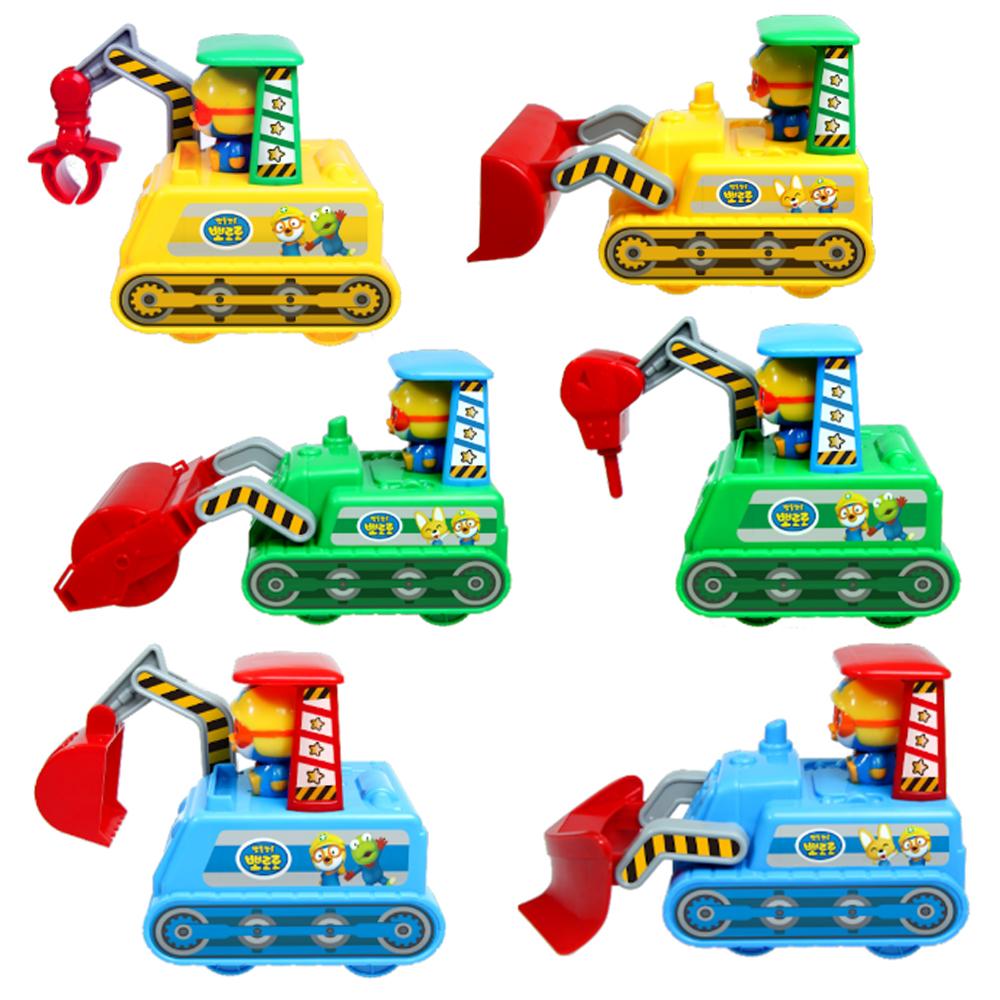 Pororo 車 消防 救急 重機 おもちゃ ミニカー ショベルカー 子供 遊び おもちゃ