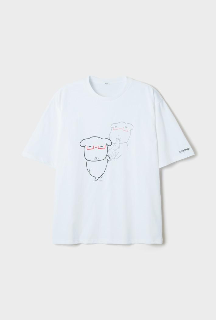 [SPAO][GANADI] Tシャツ (DARK RED) SPRLG25U09