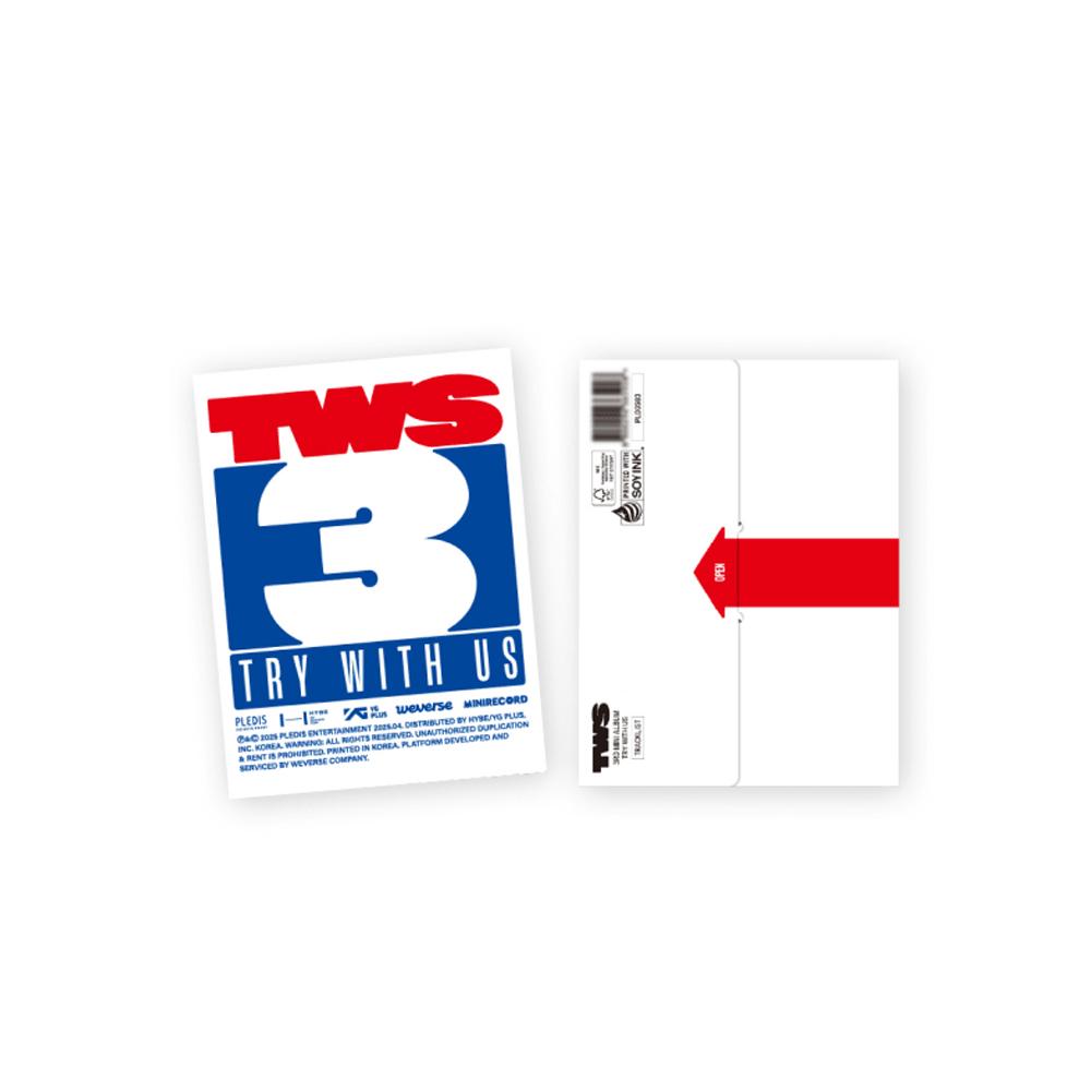 투어스 앨범 미니 3집 TRY WITH US TWS 위버스