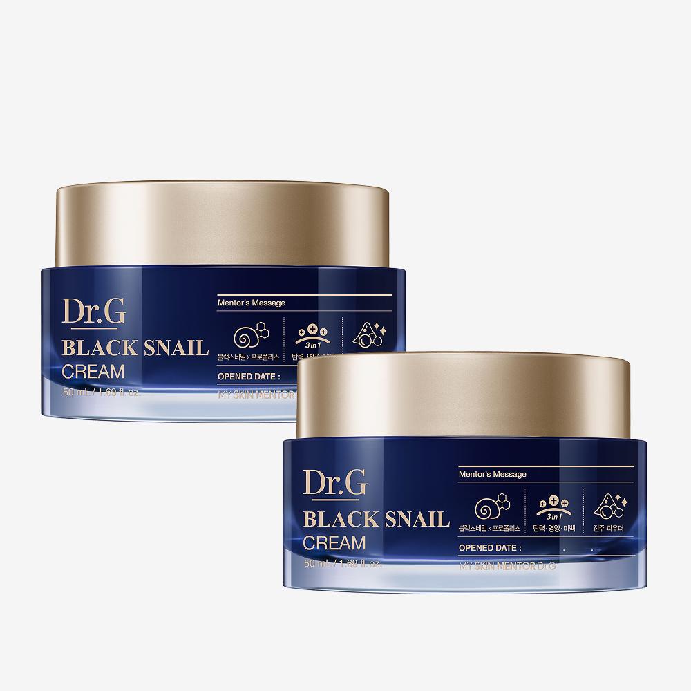 [1+1] Dr.G（ドクタージー）ブラック スネール クリーム 50mL