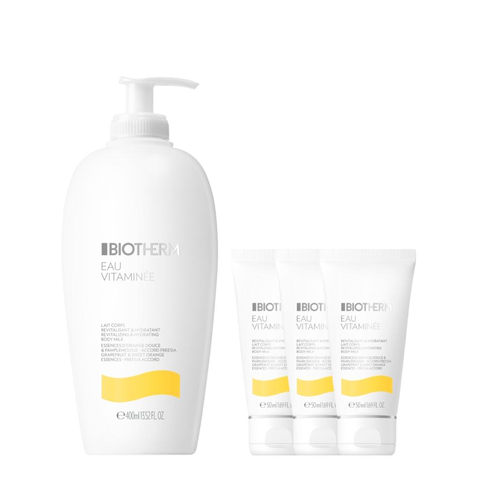 [BIOTHERM (ビオテルム)] アクアシュプレーム ボディミルク 400ml セット (+アクアシュプレーム ボディミルク 150ml プレゼント)