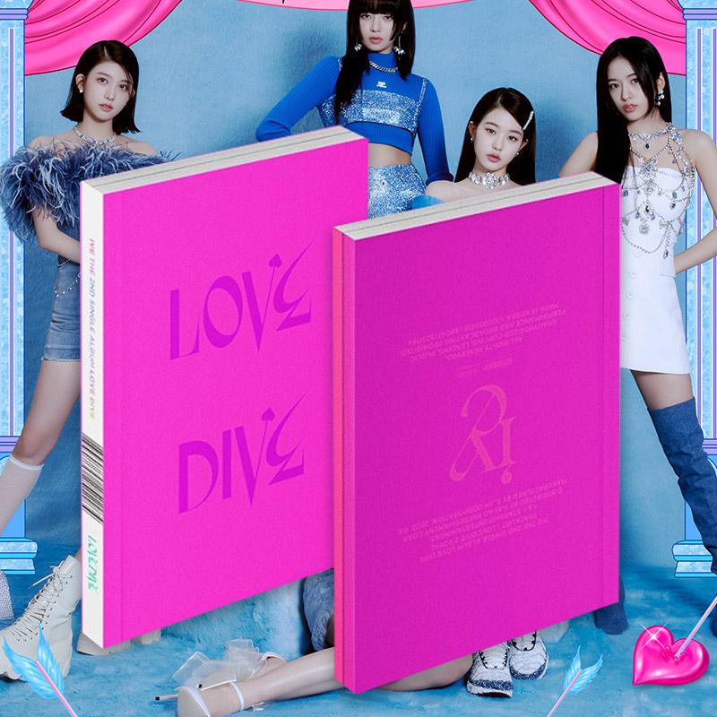 IVE LOVE DIVE シングル2集 ver.3+フォトカード 曲 アルバム フォトブック IVE LOVE DIVE