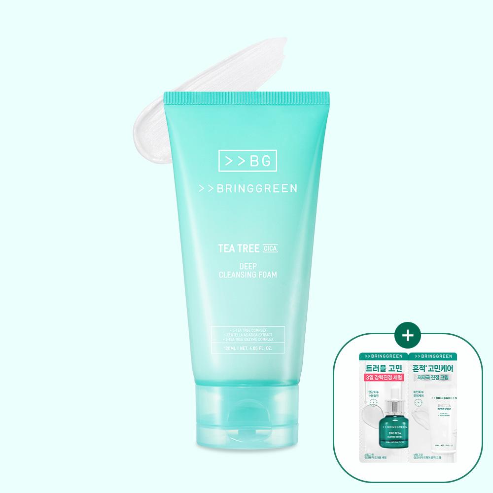 브링그린 티트리 시카 딥 클렌징폼 200ml, 1개