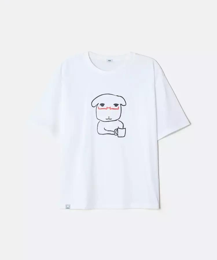 SPAO SPRLG25U09 男女共用 Tシャツ [GANED] Tシャツ(MIX)_25U09 6165366