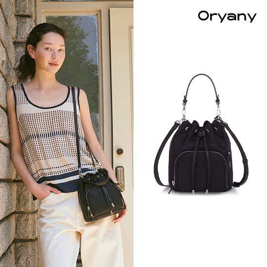 OUNONA [デパート価格 219,000] サナ ナイロン バケットバッグ