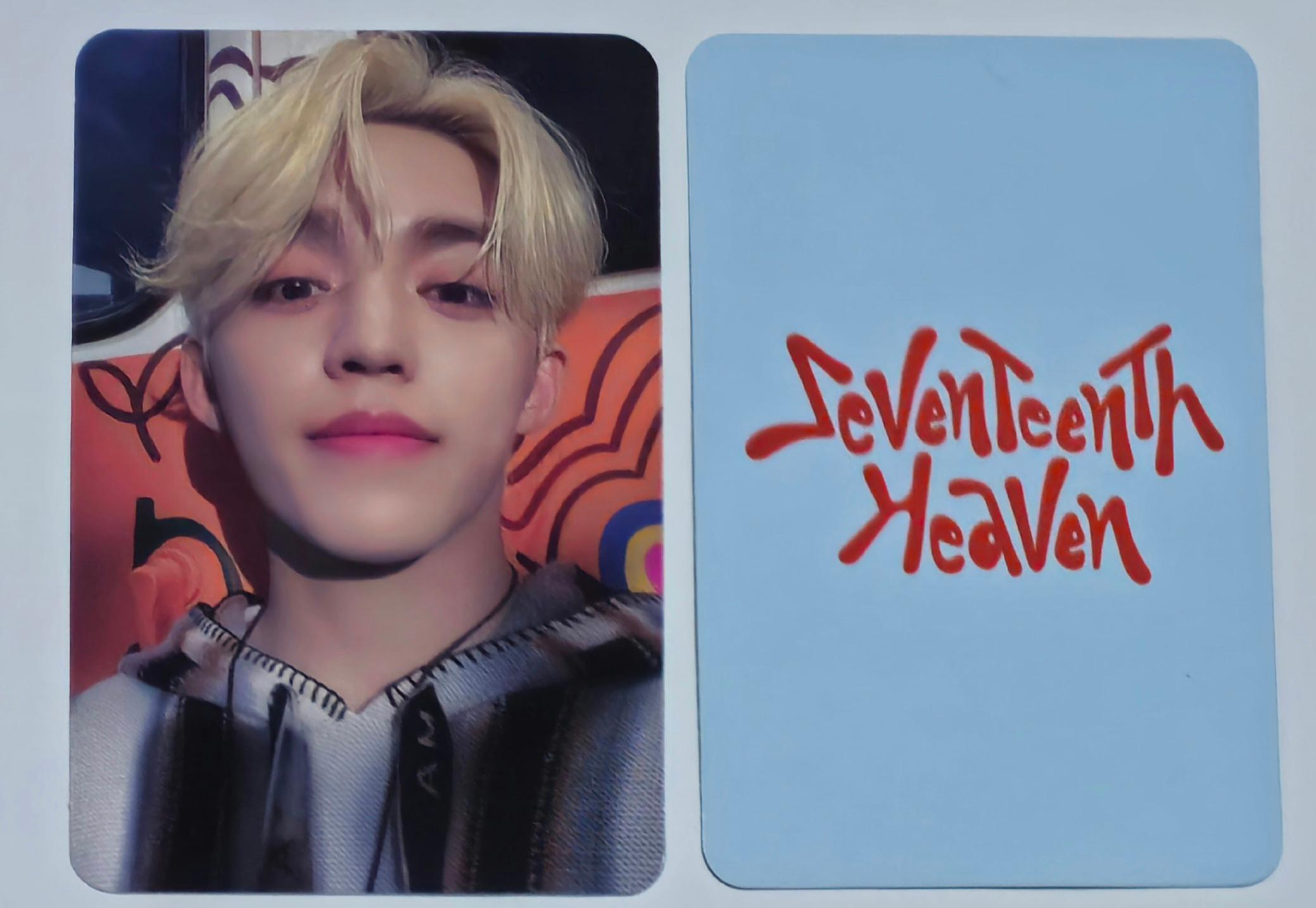 SEVENTEEN SEVENTEENTH HEAVEN SEVENTEEN 포카 SCOUPS エス쿱ス キャロット盤