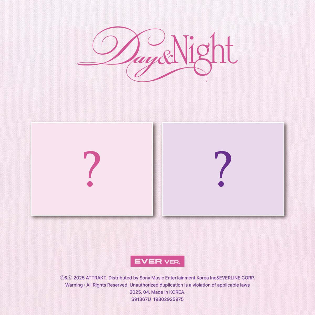Set (EVER 앨범 2종) 피프티 피프티 (FIFTY FIFTY) / Day Night (미니앨범 3집)