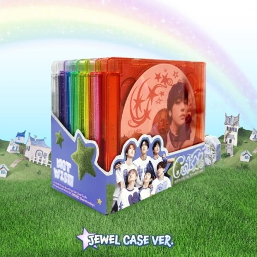 NCT WISH ミニアルバム 3集 COLOR Jewel Case Ver (バンドルボックス7種セット)