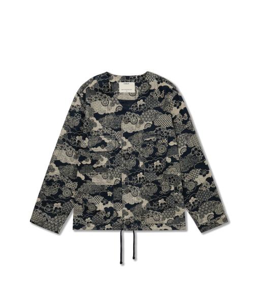 [LAMERING] Utility Cardigan Heather Navy RML25SSTP01