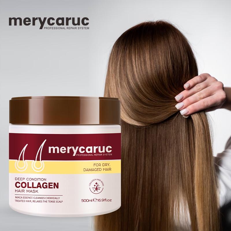 merycaruc 단백질 극손상 헤어팩 아르간오일 트리트먼트 500ml 홈클리닉