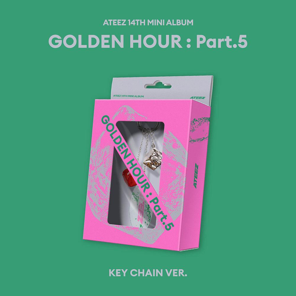 ATEEZ 14th Mini Album GOLDEN HOUR Part 5 キーチェーン