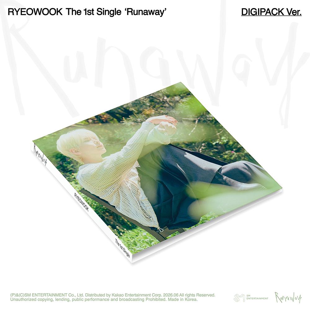 SUPER JUNIOR 려욱 1st Single Runaway Digipack