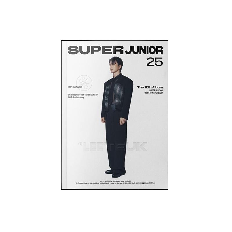 SUPER JUNIOR - 正規 12th Album Super Junior25 [PHOTOBOOK] ランダム