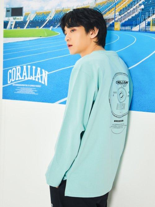 [CORALIAN] RUNOFF PLAYER 長袖Tシャツ ミント CRTC1206
