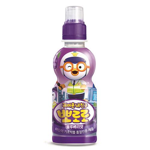 뽀로로 飲料 ブルーベリー味、235ml、24個