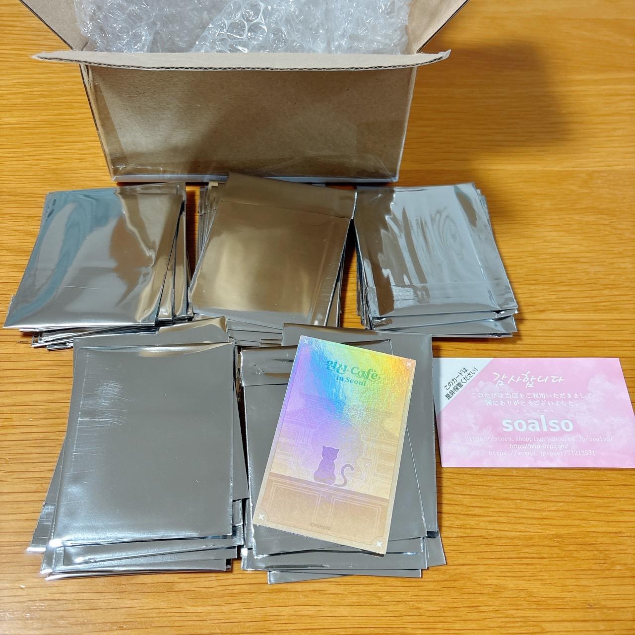 【お客様のお声172】フォトカード/原神カフェ